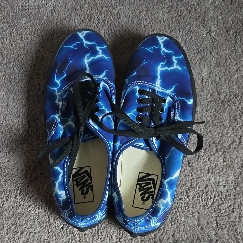 Vans Blue Lightning